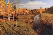 Levitan, Isaak Golden Autumn oil